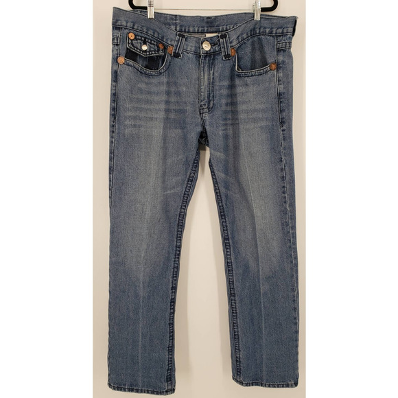 True Religion Other - Vintage True Religion Joey Super T Jeans Mens 40x33 Relaxed Straight Medium Wash